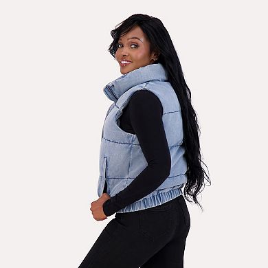 Juniors' madden girl Puffer Vest