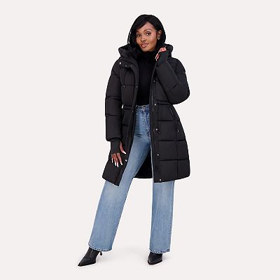 Madden girl long puffer coat best sale