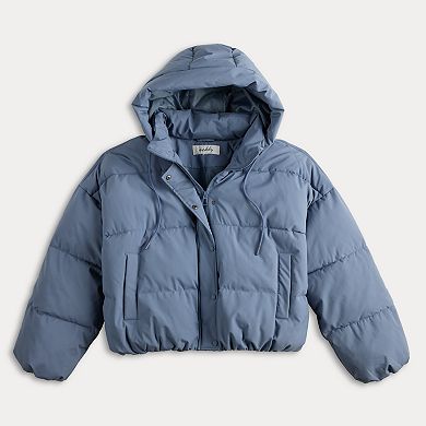 Junior's Sebby Hooded Oversized Puffer Coat