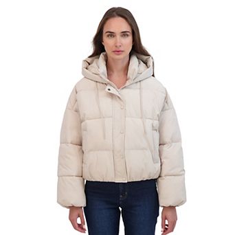 Junior's Sebby Hooded Oversized Puffer Coat