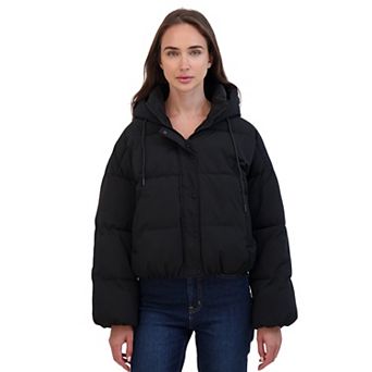 Junior's Sebby Hooded Oversized Puffer Coat