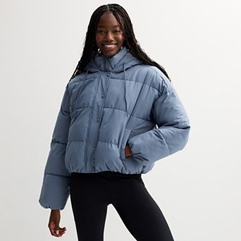 Junior's Sebby Hooded Oversized Puffer Coat