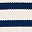 Ivory Navy Stripe
