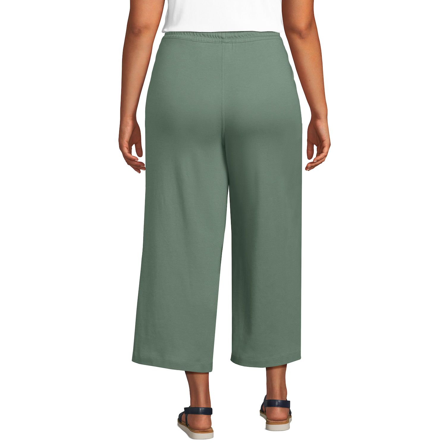 Kohls wide leg capris best sale