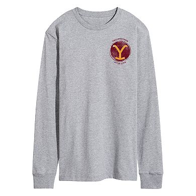 Men's Yellowstone Been Doing Cowboy Long Sleeve Graphic Tee