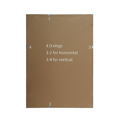 Geometric Detailed Mirror Wall Decor