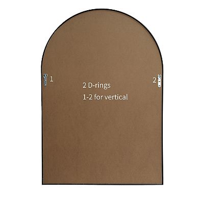 Arch Frame Mirror Wall Decor