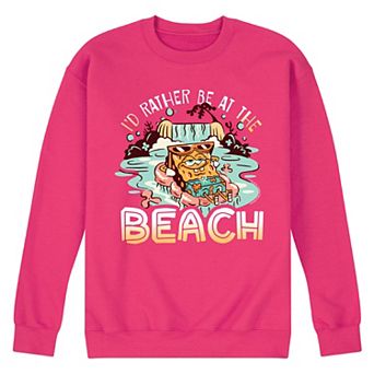 Men's SpongeBob SquarePants Beach Fleece Sweatshirt