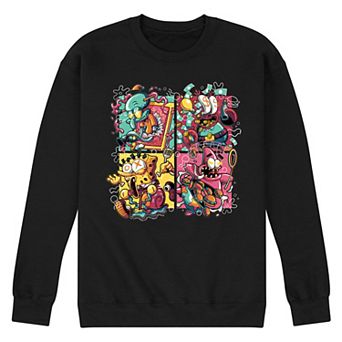 Men's SpongeBob SquarePants Krusty Fleece Sweatshirt