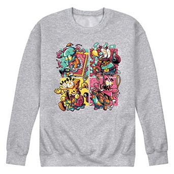 Men's SpongeBob SquarePants Krusty Fleece Sweatshirt