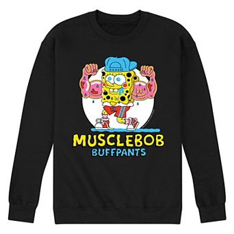 Men's SpongeBob SquarePants Musclebob Fleece Sweatshirt