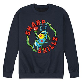 Men's SpongeBob SquarePants Plankton Fleece Sweatshirt