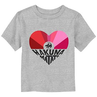 Disney's The Lion King Hakuna Matata Heart Baby & Toddler Boy Graphic Tee
