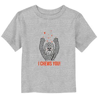 Baby & Toddler Boy Star Wars Chewbacca I Chews You Graphic Tee