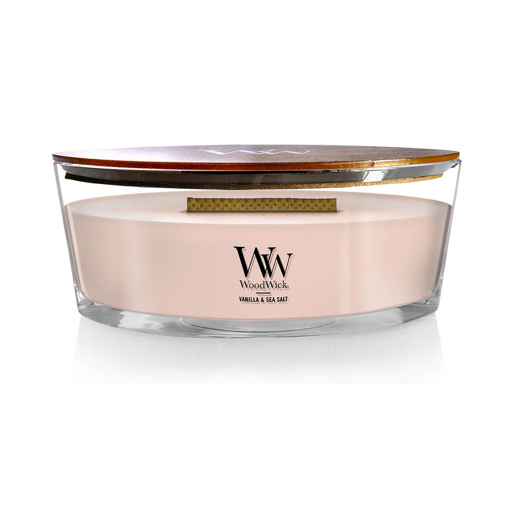 WoodWick Vanilla & Sea Salt Ellipse Candle