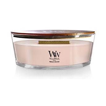 WoodWick Vanilla & Sea Salt Ellipse Candle
