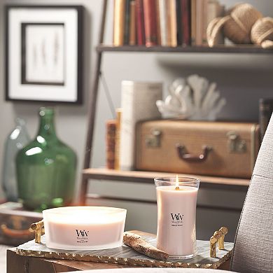 WoodWick Vanilla & Sea Salt Ellipse Candle