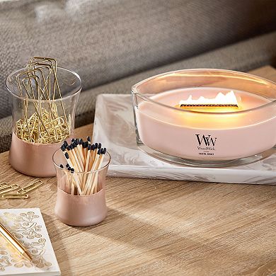 WoodWick Vanilla & Sea Salt Ellipse Candle