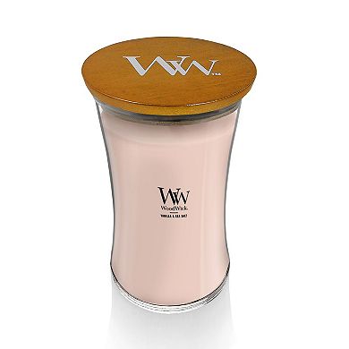 Woodwick Vanilla & Sea Salt Large Hourglass Candle