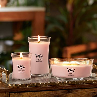 Woodwick Vanilla & Sea Salt Large Hourglass Candle