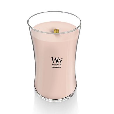 Woodwick Vanilla & Sea Salt Large Hourglass Candle