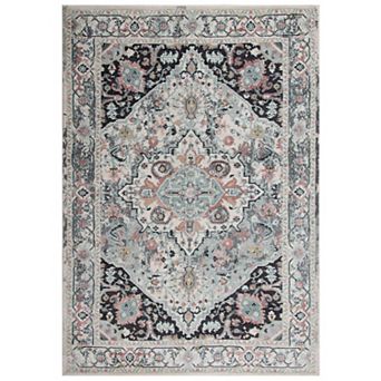 Alora Decor Jo Traditional Medallion Area Rug