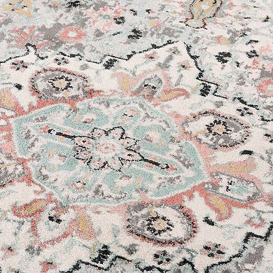 Alora Decor Jo Traditional Medallion Area Rug