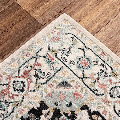 Alora Decor Jo Traditional Medallion Area Rug