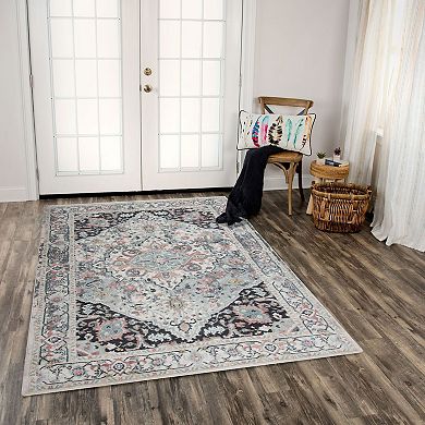 Alora Decor Jo Traditional Medallion Area Rug