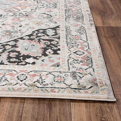 Alora Decor Jo Traditional Medallion Area Rug