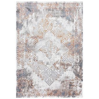 Alora Decor Sky Ivory Contemporary Boho Area Rug