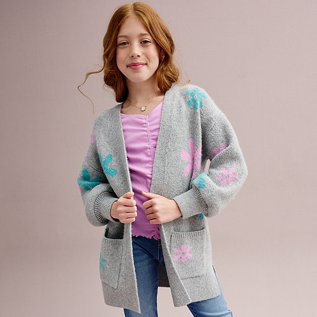 Girls size 6 cardigan best sale