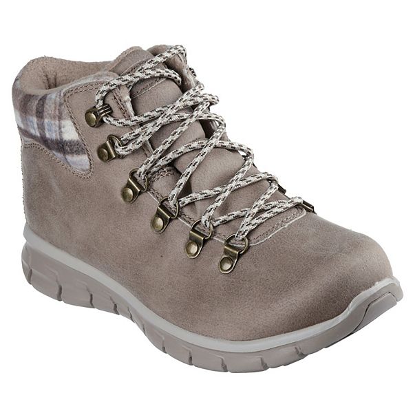 Skechers Synergy Plaid Mood Women's Hiking Boots