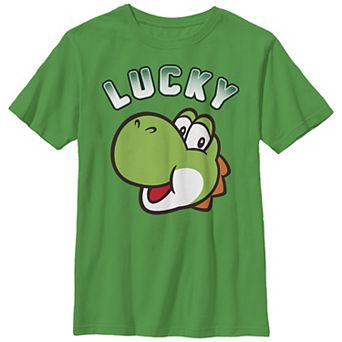 Boys 4-7 Super Mario Bros Yoshi Lucky Graphic Tee