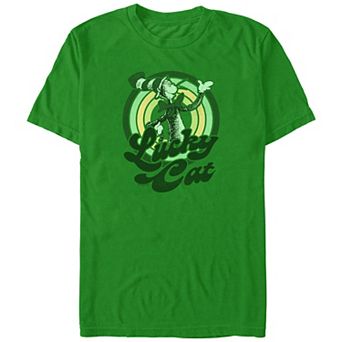 Men's Dr. Seuss Lucky Cat Stamp Graphic Tee
