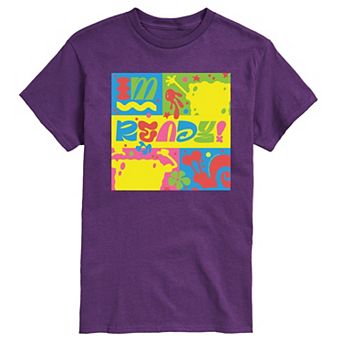 Men's SpongeBob SquarePants I'm Ready Graphic Tee