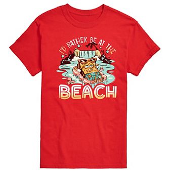 Men's SpongeBob SquarePants Beach Graphic Tee