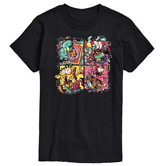 Men's SpongeBob SquarePants Krusty Group Graphic Tee