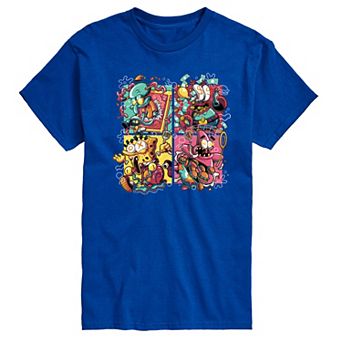 Men's SpongeBob SquarePants Krusty Group Graphic Tee