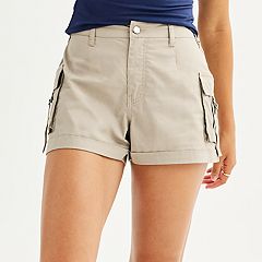 Juniors khaki shorts best sale