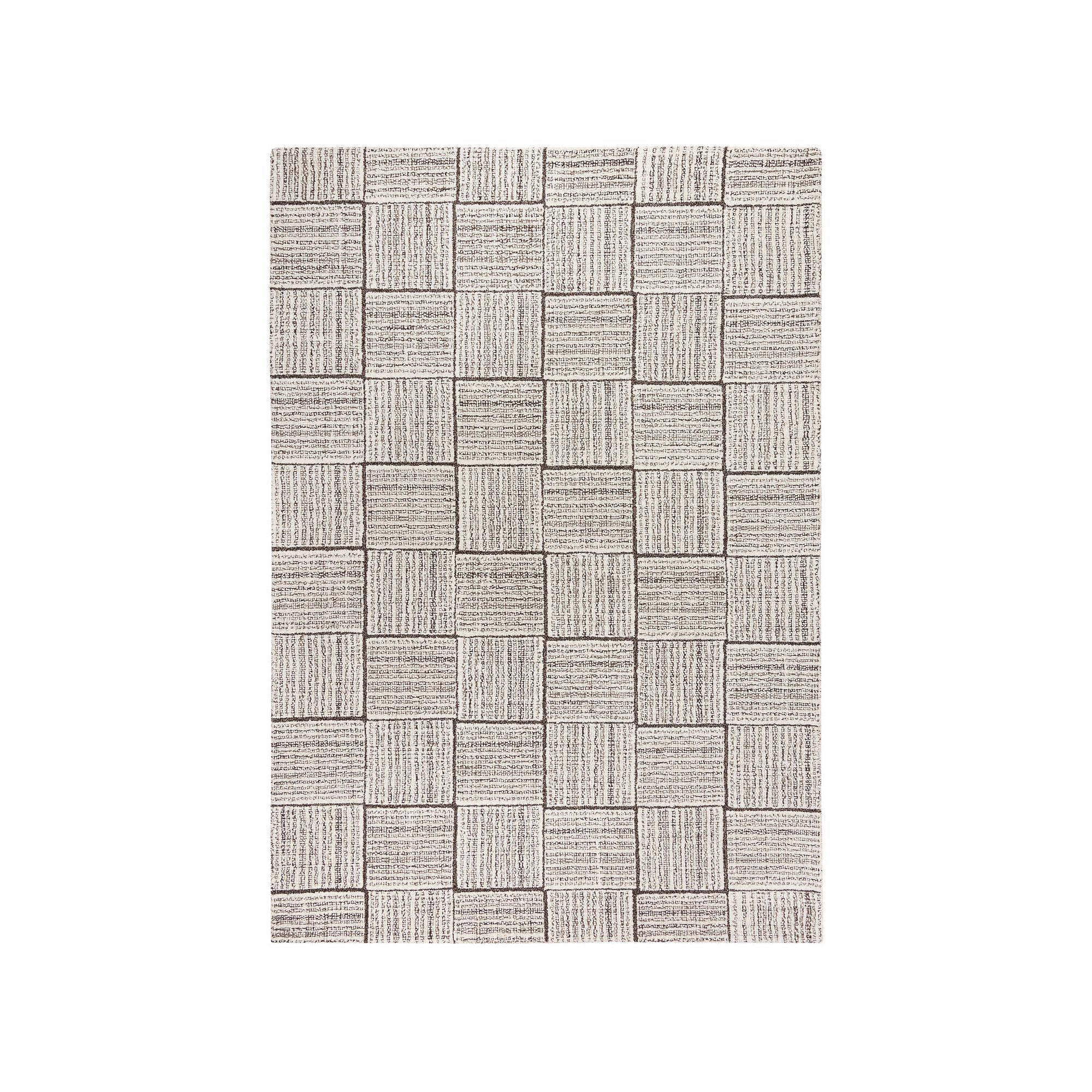 Alora Decor Matt Rug, Gray Natural
