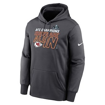 Men's Nike Kansas City Chiefs 2023 NFL Conference Champions - Trophy Collection Hoodie