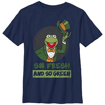 Boys Muppets Kermit So Fresh And So Green Graphic Tee