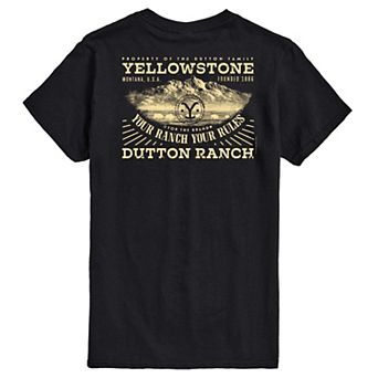 Men's Yellowstone Property Of Dutton Family Graphic Tee