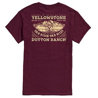 Men's Yellowstone Property Of Dutton Family Graphic Tee