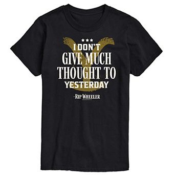 Men's Yellowstone Don't Give Much Thought Graphic Tee