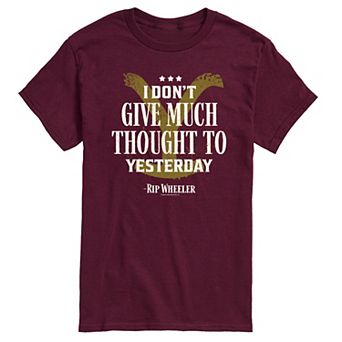 Men's Yellowstone Don't Give Much Thought Graphic Tee