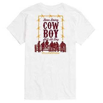 Men's Yellowstone Been Doing Cowboy Graphic Tee