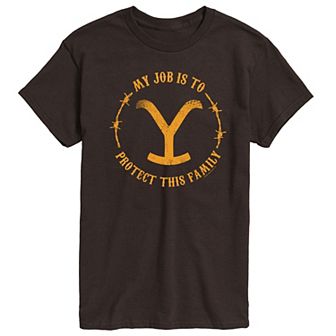 Men's Yellowstone Protect This Family Graphic Tee