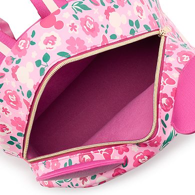 Disney's Minnie Mouse Pink Floral Print Mini Backpack
